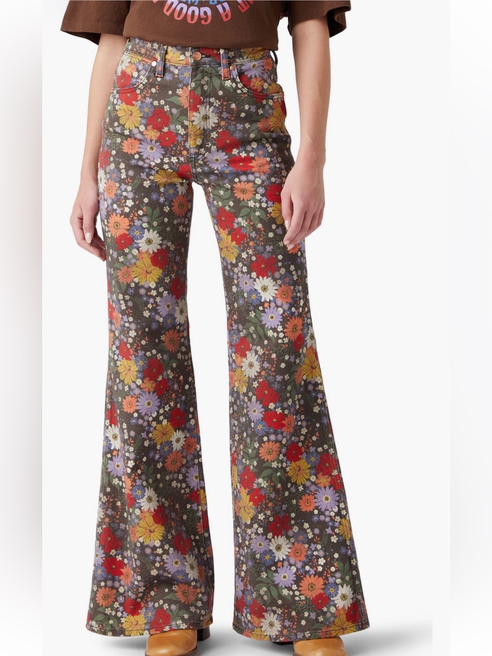 Wrangler Bloom Pant Wanderer 622 High Rise Flare